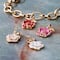 12 Pack: Enamel 3D Flower Charm Mix by Bead Landing™